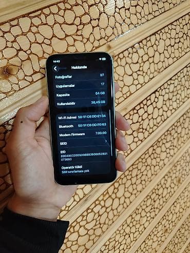 iphone pro max 13 dubai: IPhone 11, 64 GB, Göy, Simsiz şarj, Face ID, Sənədlərlə — 8