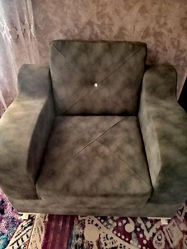 moydadir satisi: Раскладной диван, Новый, Раскладной, С подъемным механизмом, Велюровая ткань — 4