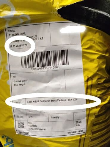 Futbolkalar: Cins şalvar — 2