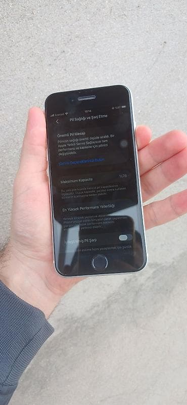 iphone 16plus: IPhone SE 2020, 64 GB, Ağ, Barmaq izi — 3