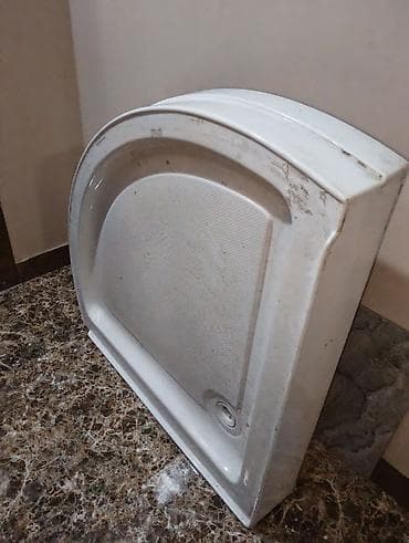 işləmiş şifir: Duş kabinası üçün künc tipli palet (tray). Ölçüsü 90/90 - Forma — 1