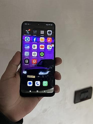 13 pro max case: Redmi Note 12, 128 GB, rəng - Göy, Face ID — 2