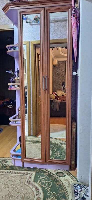 Açılan, 2 qapılı Düz dolab, Dəhliz dolabı