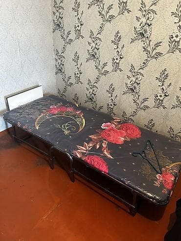 yataq matrasi: Təknəfərlik çarpayı, Bazasız, Matras ilə, Siyirməsiz — 4