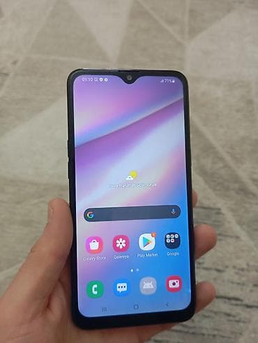 samsung note 10: Samsung Galaxy A10s, 32 GB, rəng - Qara, İki sim kartlı — 1
