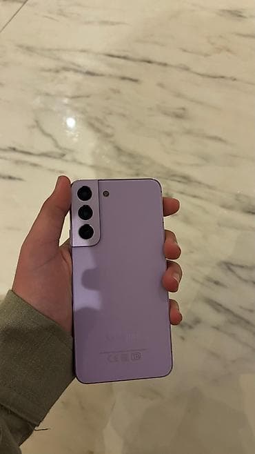 samsun s22: Samsung Galaxy S22, 128 GB, rəng - Bənövşəyi, Barmaq izi, İki sim kartlı, Face ID — 1