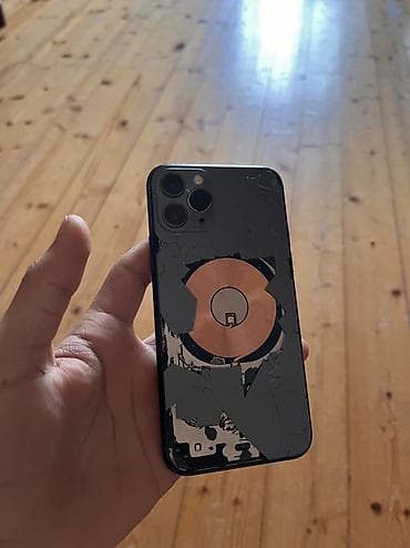 philips xenium 9@9d: IPhone 11 Pro, 256 GB, Matte Midnight Green, Face ID — 2
