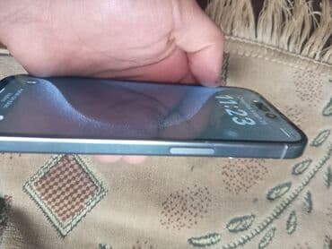 dubay tel: IPhone 15 Pro, 512 GB, Ağ, Qırıq — 1