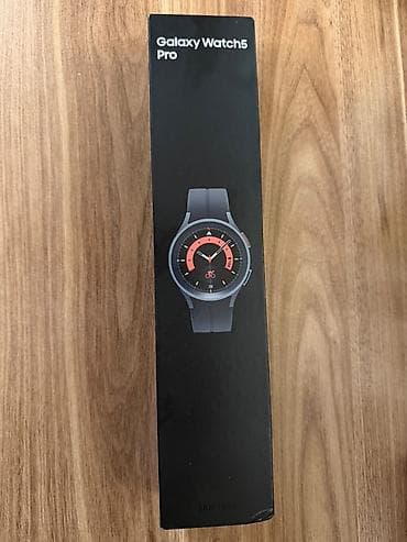 smat: Samsung Galaxy Watch5 Pro – qara rəng - Modell: Galaxy Watch5 Pro — 3