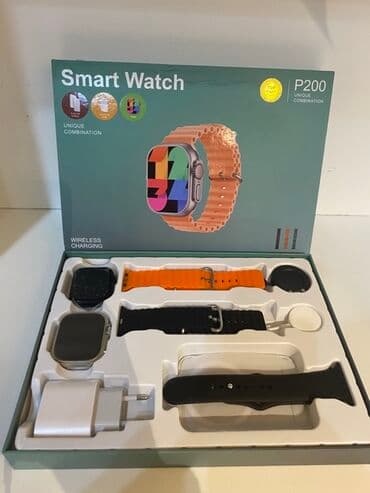 elektrikli saat: Smart saat, Sensor ekran, rəng - Qara — 2