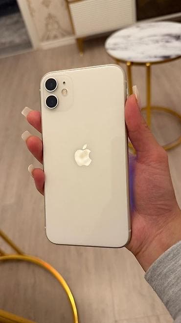 iphone tablet: IPhone 11, 128 GB, Ağ, Face ID — 1