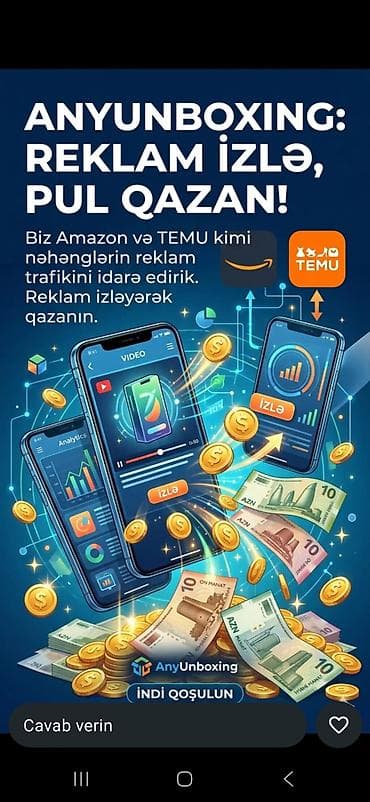 Реклама, печать: AnyUnboxing – reklam izləyərək və “qutu açma” mexanizmi ilə mükafatlar — 4