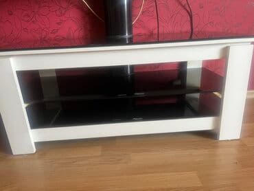 где купить матрицу для телевизора: Б/у, Прямой ТВ стенд, С полками, Стеклянный — 3