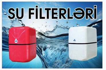 Su Filterleri. 6 merleleli. 299 azn. TDS hediyye. 1 il zemanet. 6