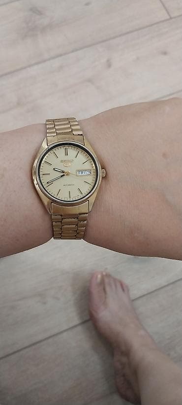 Aksesuarlar: Seiko 5 avtomatik qol saatı - Mexanizm: Avtomatik (öz-özünə qurulan) — 3