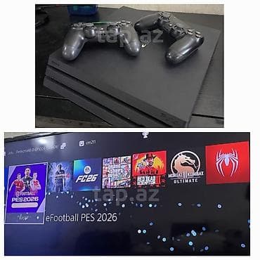 pult ps4: Sony PlayStation 4 Pro oyun konsolu - Model: PS4 Pro (CUH seriyası, 3 — 1