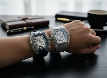 Şəffaf korpuslu skelet dizaynlı qol saatları - Dizayn: Futuristik lalafo.az -da Şəffaf korpuslu skelet dizaynlı qol saatları - Dizayn: Futuristik