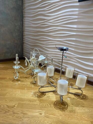 Süni güllər: Çılçıraq, 6 lampa — 2