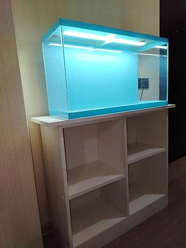 avcarka satisi: Dördbucaq akvarium, Boş, 70 l — 5