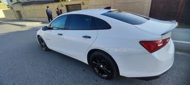 islenmis masinlar: Chevrolet Malibu – ağ rəng, zərif və dinamik sedan - Kuzov: 4 qapılı — 4