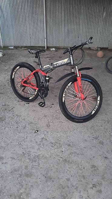 LANO LU700 qatlanan dağ velosipedi - Çərçivə: qatlanan, amortizatorlu — 2