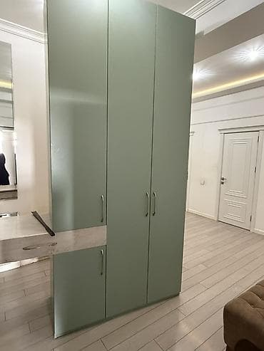 dehliz dolabl: 3 qapılı, Güzgülü, Digər rəng, Digər material, Açılan, Düz dolab — 2