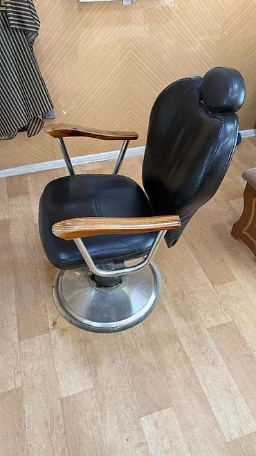 salon malları: Yeni Başlayanlar üçün ideal Berber kreslosu 150 Azn - Material: qara — 1