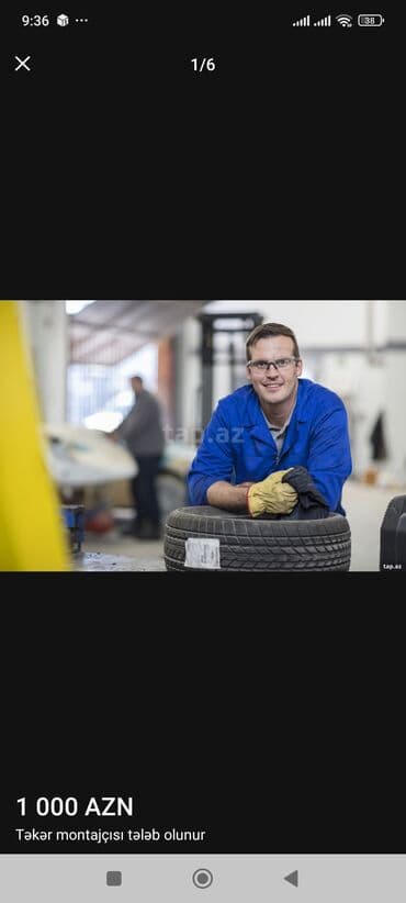 bolt taksi park: Vakansiya: Təkər montajçısı İşin təsviri: - Minik və yüngül yük — 6