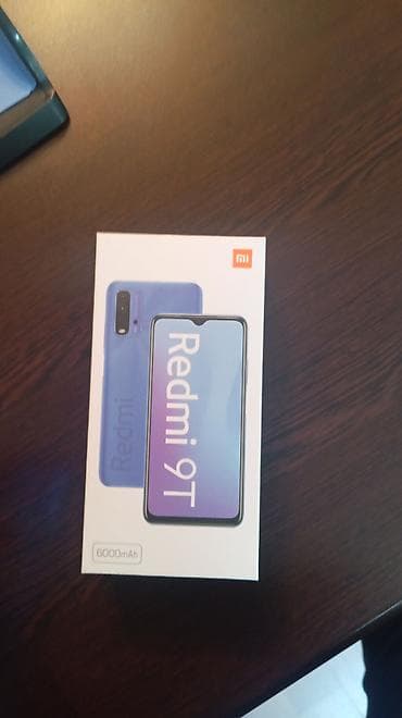 Redmi 9T, 64 GB, rəng - Göy, Barmaq izi, İki sim kartlı — 9