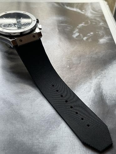 mf saat: İşlənmiş, Qol saatı, Hublot, rəng - Boz — 9