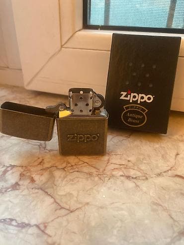 zippo benzin: Orjinal Zippo. Vmf dən alınıbdı. Benzini yoxdu. Bir iki dəfə yoxlama — 3