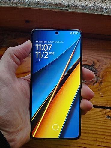 ikinci el macbook pro: Poco X6 Pro 5G, 512 GB, rəng - Qara, Barmaq izi — 2