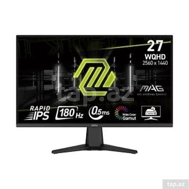 MSI MAG 275QF 27 düymlük 2K Oyun Monitoru 💎Brend: MSI 💎Ekran Ölçüsü