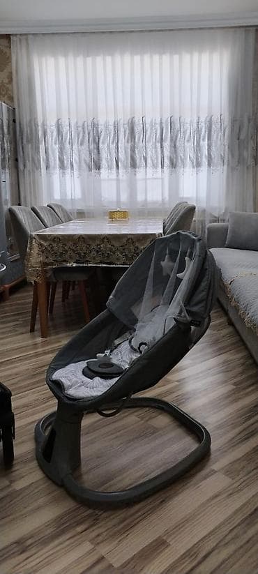 детское кресло авто: Uşaq üçün yelləncək/kreslo - Rəng: tünd boz - Yumşaq ortopedik — 1