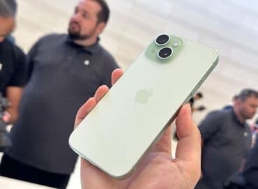 ıphone 15 plus: IPhone 15, 128 GB, Mavi, Zəmanət, Face ID — 3