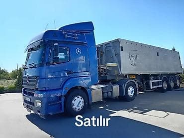t82 traktor: Mercedes-Benz Axıor 1843 + Wielton damper yarımqoşqusı - Traktor — 3