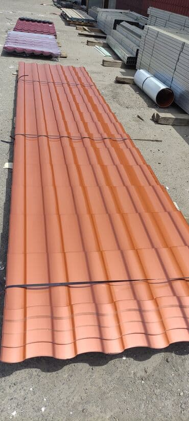 шифер бу: Металлочерепица, C гарантией — 6