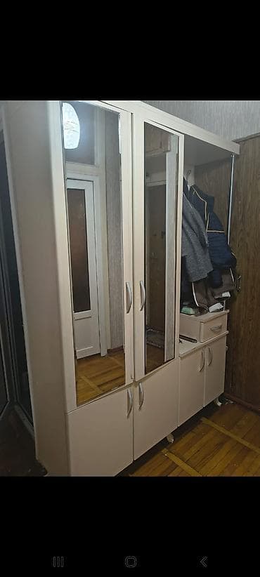 Otaq bitkiləri: Dehliz üçün çoxfunksiyalı mebel dəsti - Rəng: krem/bez - Material — 1