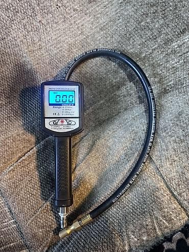islenmis kompressor: Rəqəmsal təkər təzyiqi ölçən və şişirdən (Digital Type Inflator Gauge) — 2
