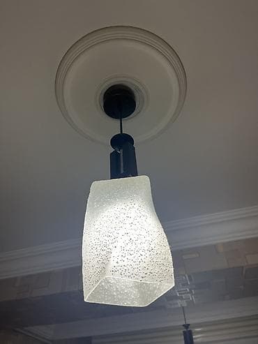 lustur ucuz: Çılçıraq, 1 lampa, Şüşə — 2