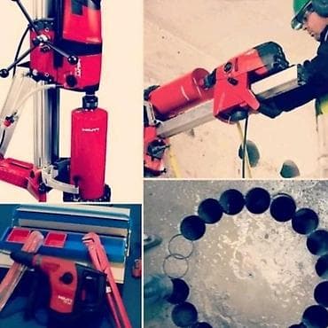 Beton deşmə və kəsim xidməti - Hilti markalı stasionar və əl tipli at lalafo.az Beton deşmə və kəsim xidməti - Hilti markalı stasionar və əl tipli