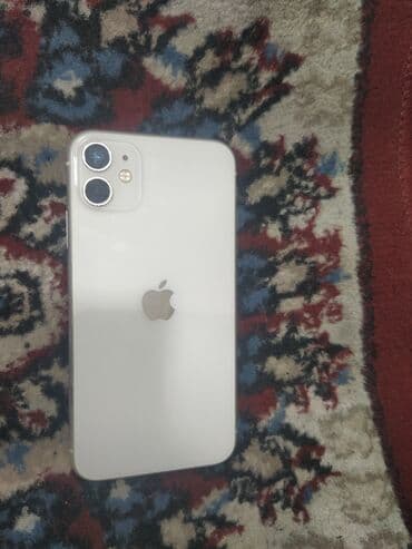продажа бу телефонов: IPhone 11, 64 GB, Ağ — 2