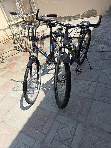 Şəhər velosipedləri: Şəhər və off-road üçün 2 ədəd velosiped paketi. 1) Şəxsi şəhər — 9