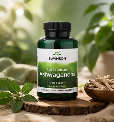 Vitaminlər və BAƏ: 🇺🇸Ashwagandha (Withania somnifera) – Təbii güc və balans • Stress və — 1
