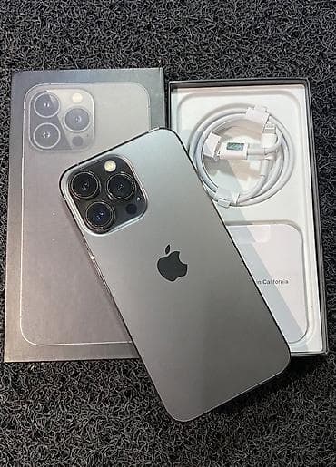 IPhone 13 Pro, 256 GB, Graphite, Zəmanət, Kredit, Simsiz şarj
