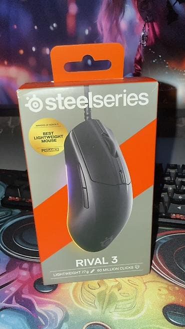 iphone xs qara: SteelSeries Rival 3 gen 2 oyun siçanı - Sensor: TrueMove Core Optical — 1