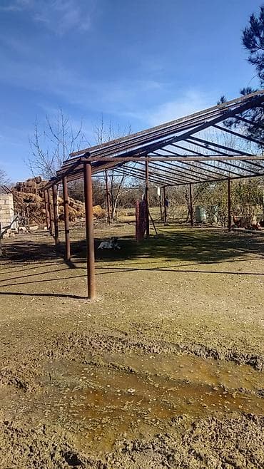 ferma demir: Metall karkas – təsərrüfat/tövlə/ankarda üçün - Material: qalın — 4