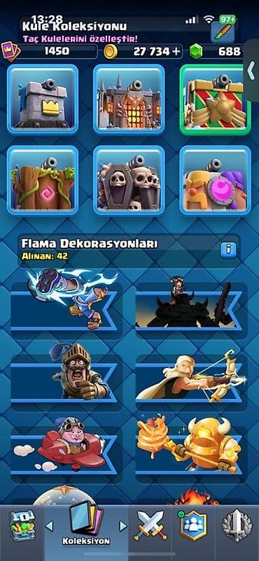 Искусство и коллекционирование: Clash Royale hesabı 11200+ kupa sahibdir 1500+ kolleksion lvl 12 — 7
