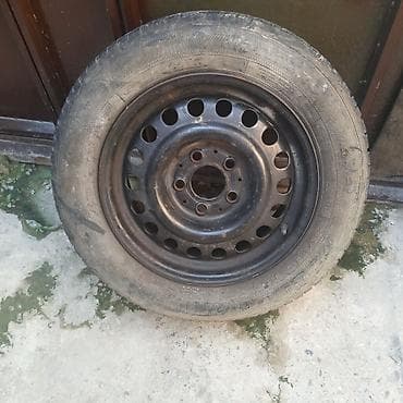 205 75 15: Polad disk və şin komplekti - Disk: polad, çox deşikli (ventilyasiya — 1