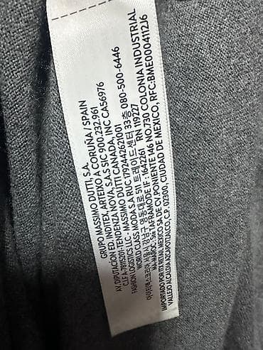 u s polo: Sviter, Massimo Dutti, L, rəng - Boz — 5